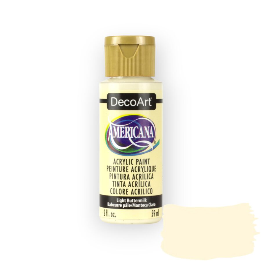 Tinta Acrilica Decoart Americana Creme Claro 59ml da164-3