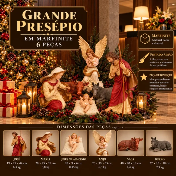 Grande Presépio 6 peças