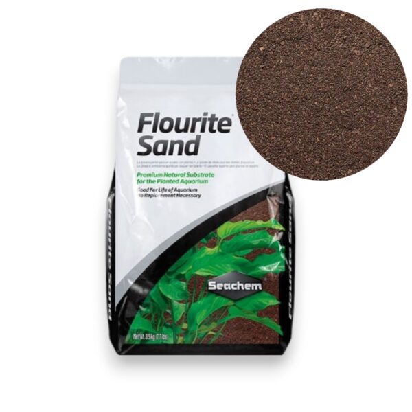 Seachem Flourite Sand – Substrato Fino Natural para Aquários Plantados